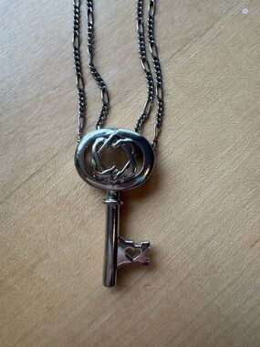 Key Heart Necklace
